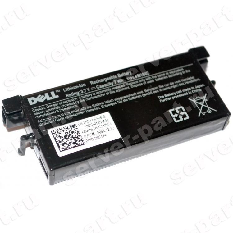 Батарея резервного питания (BBU) Dell 3,7v 1000mAh 7Wh For Perc H700 H800 5/E 6/E(X8483)