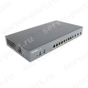 Межсетевой экран D-Link 8x1000Mbit/s 2xWAN DMZ NAT 802.1Q 2xUSB RS232 (COM) 19" 1U(DFL-860E)