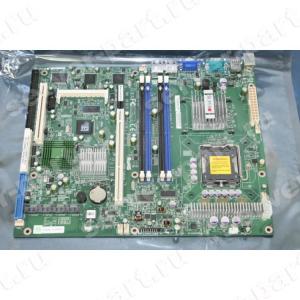 Материнская Плата Supermicro iE3000 S775 4DualDDRII-667 4SATAII U100 Riser PCI-E4x PCI-X PCI 2LAN1000 SVGA ATX 1U(PDSMI+)