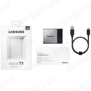 Внешний Твердотелый Накопитель SSD Samsung T3 1Tb 5Гбит/сек TRIM AES 2,5" USB 3.1(MU-PT1T0B)