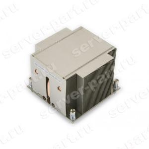 Радиатор 2U Supermicro Socket LGA1366 LGA1356 Cu/Al/Тепловые Трубки Passive(SNK-P0038P)