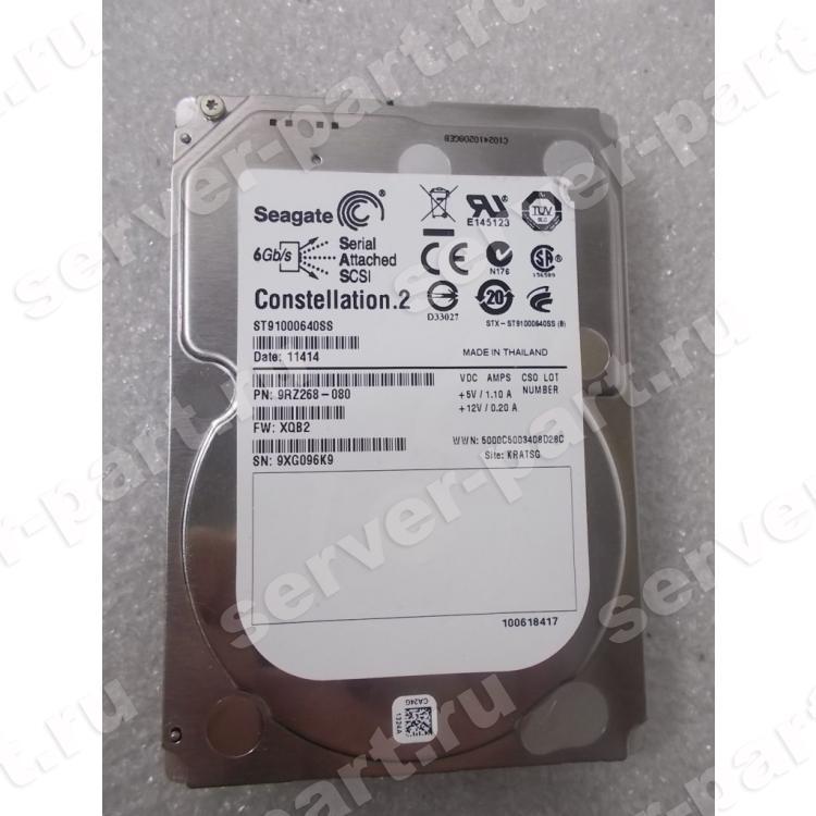 Жесткий Диск Seagate Constellation.2 1Tb (U600/7200/64Mb) 6G SAS 2,5"(ST91000640SS)