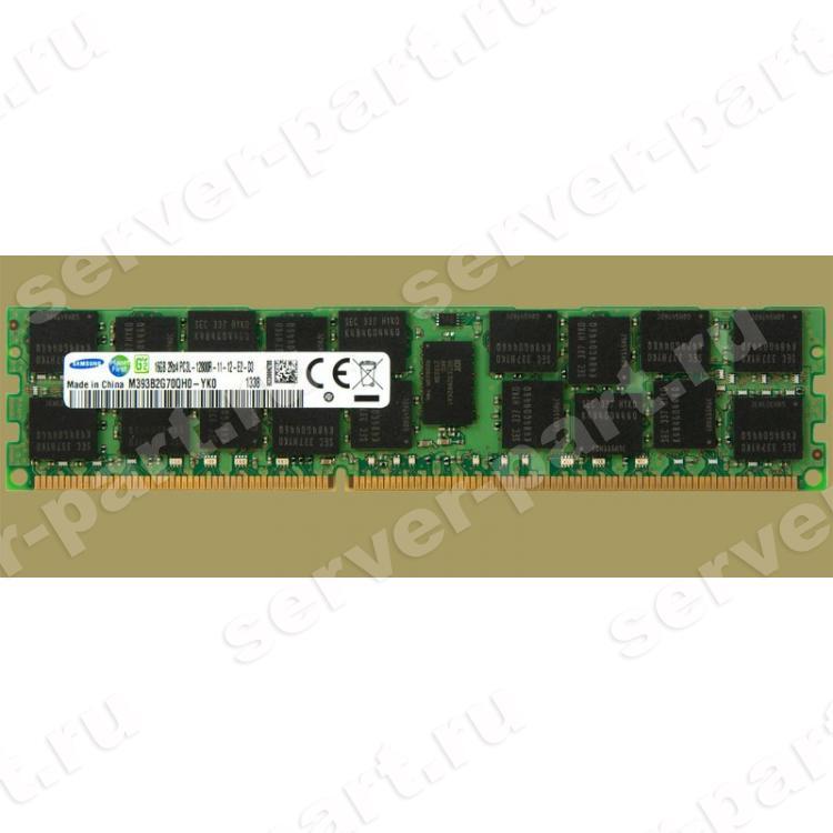 RAM DDRIII-1600 Samsung 16Gb 2Rx4 REG ECC PC3L-12800R-11(M393B2G70QH0-YK0)