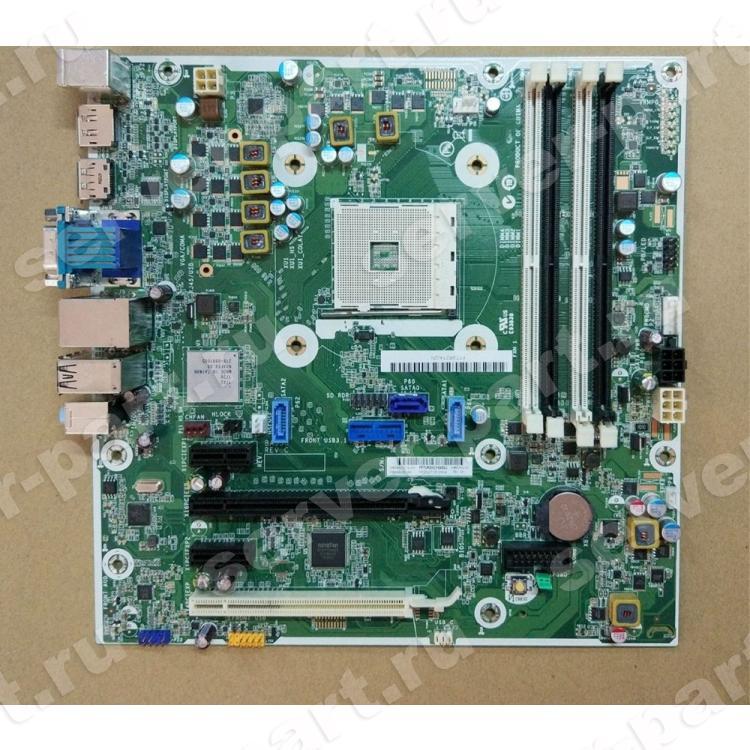 Материнская Плата HP AMD B350 SocketAM4 4DualDDRIV 3SATAIII 2PCI-E16x 2PCI-E1x SVGA LAN1000 AC97-8ch mATX For EliteDesk 705G3 MT SFF(854582-001)