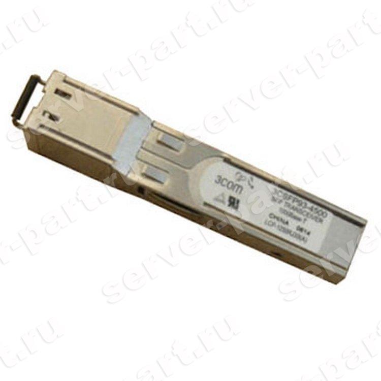 Transceiver SFP 3Com 10/100/1000Mbps 1000Base-T 100m Copper Pluggable miniGBIC RJ45 For SS3 4500(3CSFP93-4500)