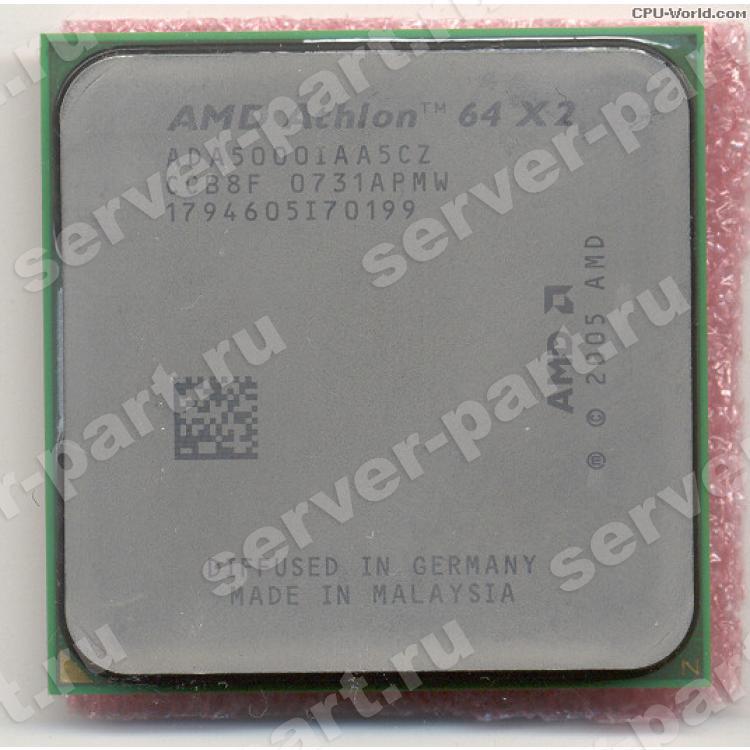 Процессор AMD Athlon-64 X2 5000+ 2600Mhz (2x512/2000/1,35v) 2x Core Socket AM2 Windsor(ADA5000IAA5CZ) Процессор AMD Athlon-64 X2 5000+ 2600Mhz (2x512/2000/1,35v) 2x Core Socket AM2 Windsor(ADA5000IAA5CZ)