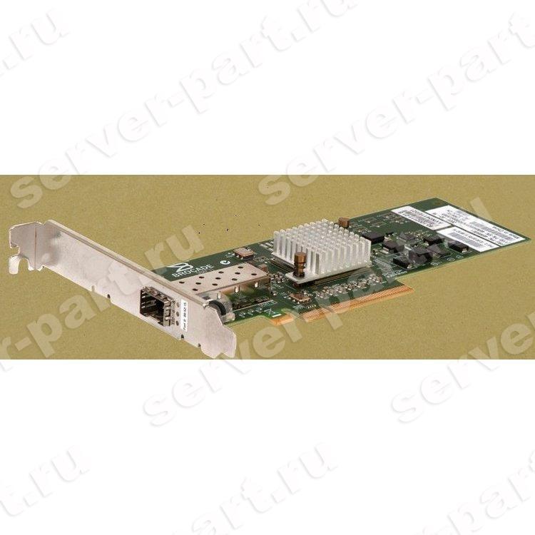 Сетевой Адаптер IBM (Brocade) 815 Single Port Host Bus Adapter 8Гбит/сек 1xSFP+ Fibre Channel HBA LP PCI-E8x 2.0 For System Storage DS3400 System x3100M4 x3100M5 x3200M2 x3250M2 x3250M3 x3250M4 x3300M4 x3350 x3400 x3455(46M6049)