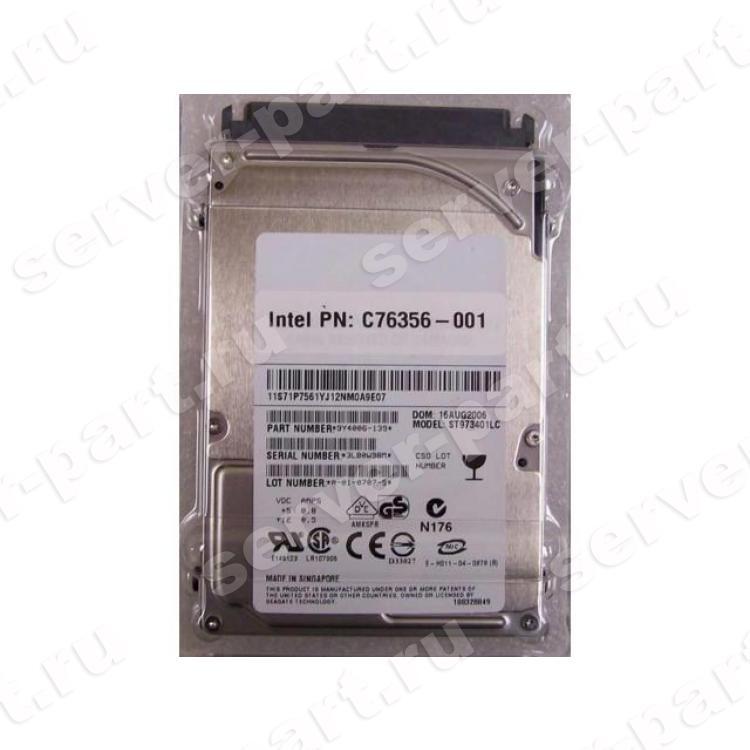 Жесткий Диск Intel (Seagate) Savvio SCSI ST973401LC 73Gb (U320/10000/8Mb) 80pin U320SCSI SFF 2,5"(AB73SCSIHDKIT)