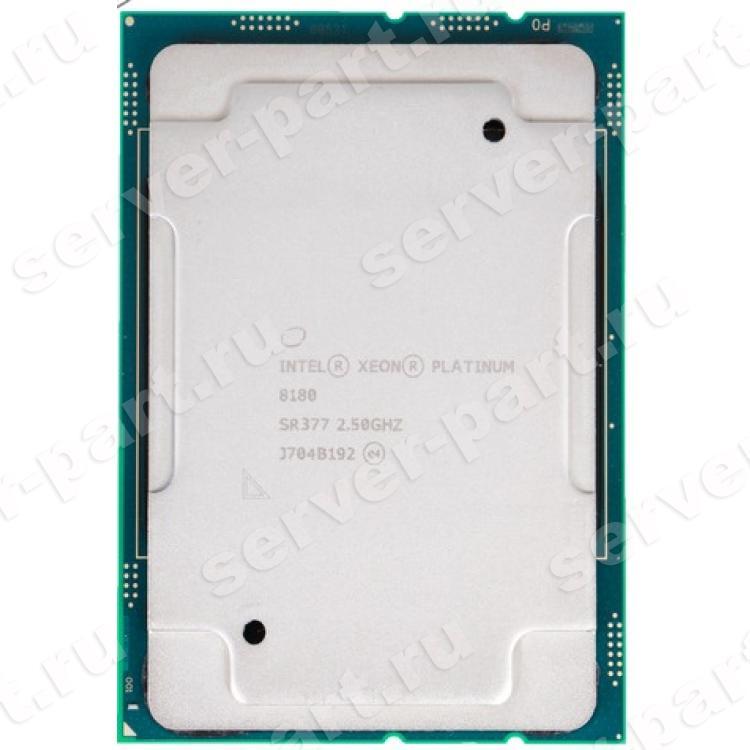 Процессор Intel Xeon Platinum 8180 2500(2800)Mhz L3-38,5Mb 10400 28x Core 205Wt Socket LGA3647 Skylake(SR377)
