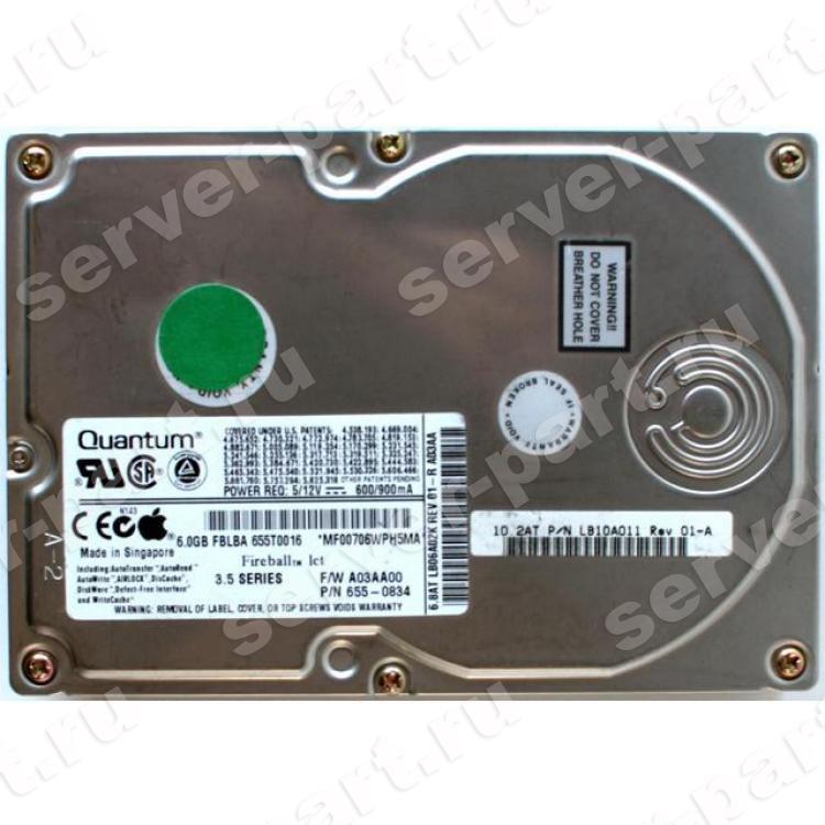 Жесткий Диск Quantum Fireball LCT 10,2Gb (U66/5400/0,5Mb) IDE(LB10A011)