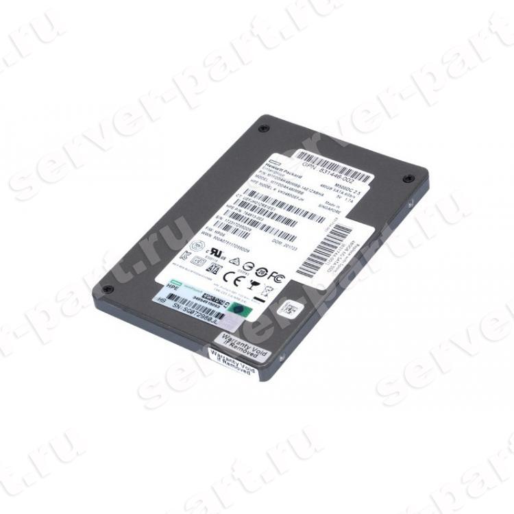 Твердотелый Накопитель SSD HP (Micron) M500DC MTFDDAK480MBB 480Gb SATAIII 6G TRIM MLC 2,5" For Gen7 Gen8 Gen9 Gen10(756660-B21)