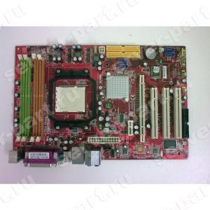 Материнская Плата Micro-Star NvidiaM1697 SocketAM2 4DualDDRII-800 4SATAII U133 PCI-E16x PCI-E1x 3PCI AC97-8ch LAN ATX(MS-7270 K9NU Neo-V)