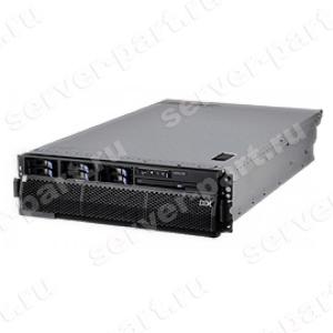 Сервер IBM eServer xSeries x3950 4x Intel Xeon 3000Mhz/667/4M QuadS604/ i8501/ 2(64)Gb DDR/ Video/ 2LAN1000/ 6SAS SFF/ 0x18(300)Gb/10/15k SAS/ ATX 2x1300Wt 3U(8872-8BU)