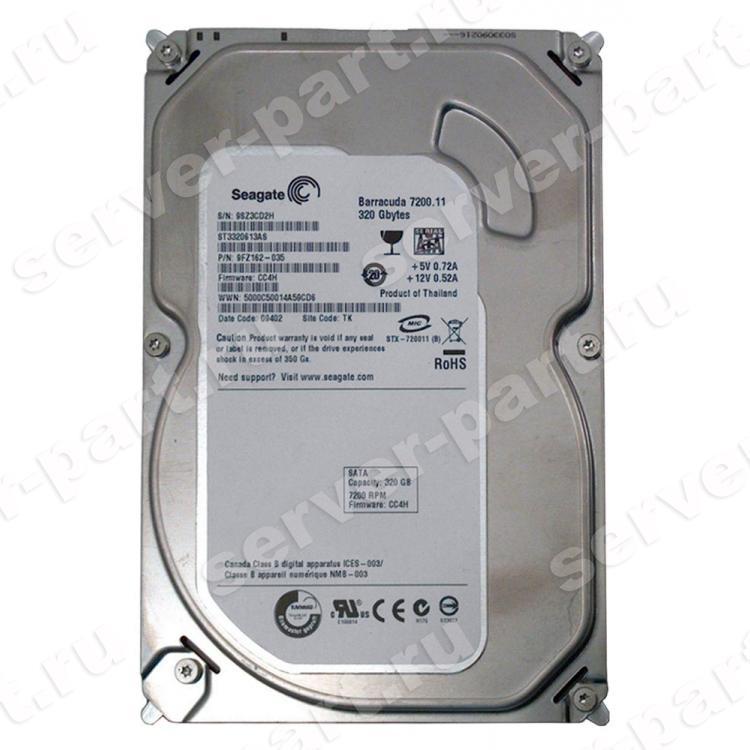 Жесткий Диск Seagate Barracuda 7200.11 320Gb (U300/7200/16Mb) NCQ SATAII(9FZ162) Жесткий Диск Seagate Barracuda 7200.11 320Gb (U300/7200/16Mb) NCQ SATAII(9FZ162)