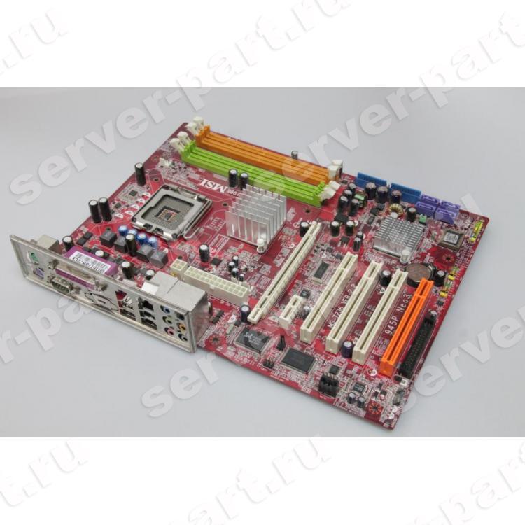 Материнская Плата Micro-Star i945PL S775 HT 2DualDDRII-533 4SATAII U100 PCI-E16x PCI-E1x 4PCI LAN1000 AC97-8ch ATX(MS-7236)