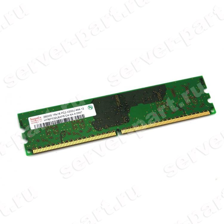 RAM DDRII-533 Hynix 256Mb 1Rx16 PC2-4200U(HYMP532U64P6-C4)