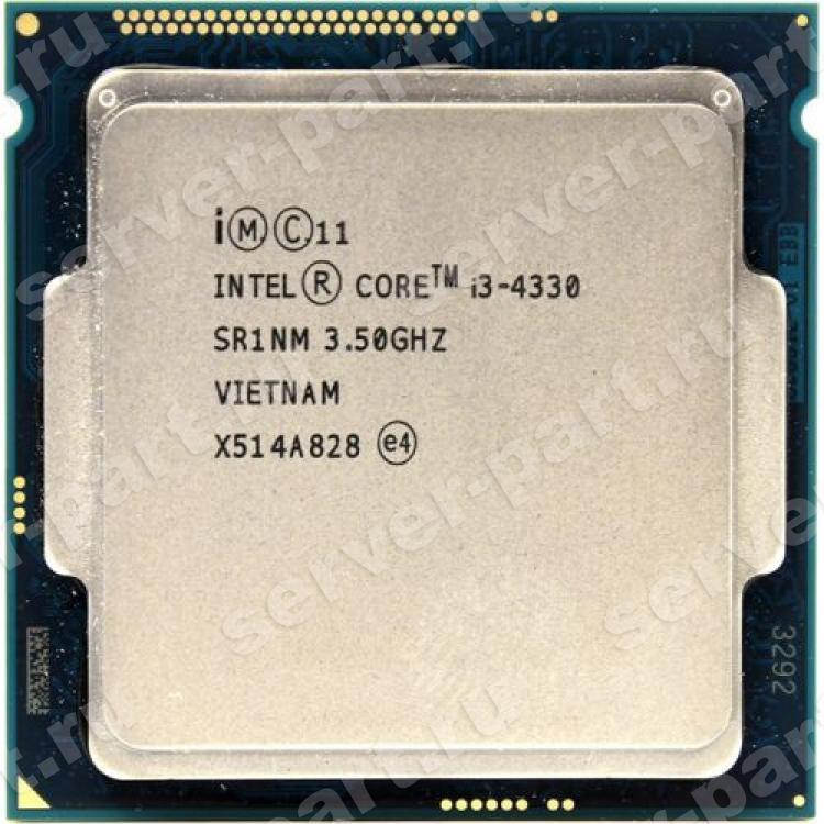 Процессор Intel Core i3 3500Mhz (5000/L3-4Mb) 2x Core 54Wt Socket LGA1150 Haswell(SR1NM)