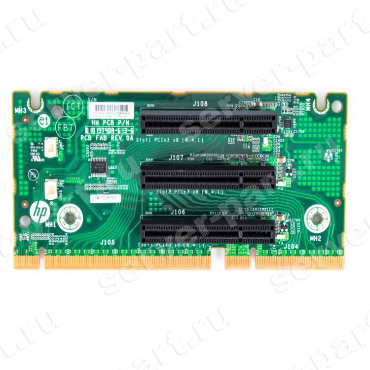 Riser HP 3PCI-E8x 2U For DL180 Gen9(725569-B21) Riser HP 3PCI-E8x 2U For DL180 Gen9(725569-B21)