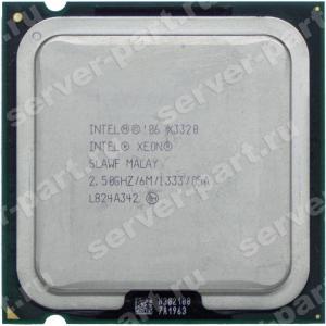 Процессор Intel Xeon 2500Mhz (1333/L2-2x3Mb) Quad Core 95Wt Socket LGA775 Yorkfield(SLB69)