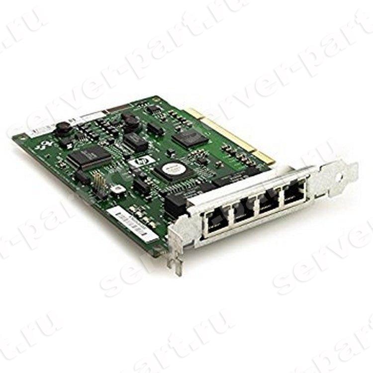 Сетевая Карта HP Quad Port Gigabit Ethernet Adapter BCM5385KPB 4x1000Мбит/сек 4xRJ45 PCI(367132-B21)