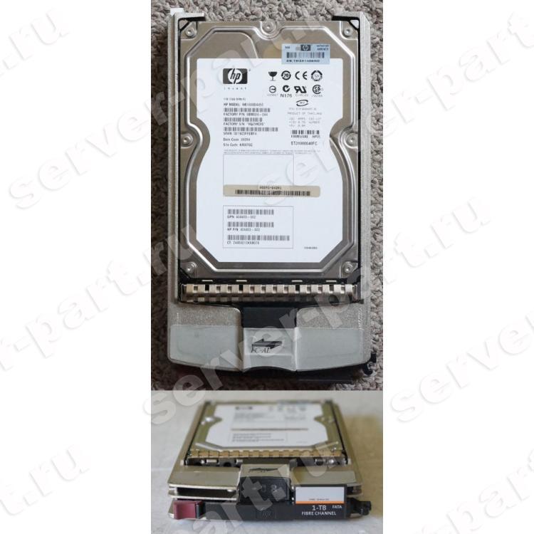 Жесткий Диск HP (Seagate) Barracuda ES.2 FC ST31000640FC 1Tb (U4096/7200/32Mb) NCQ FATA 40pin Fibre Channel 3,5" For StorageWorks EVA 4400 6400 8400 M6412 EVA 4100 4000 6100 6000 8100 8000 M5314(454414-001)