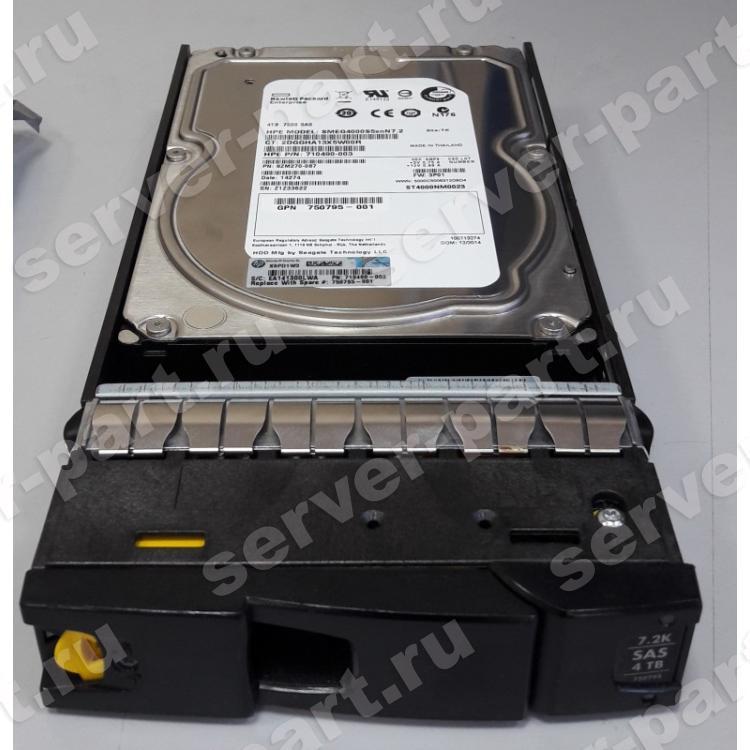 Жесткий Диск HP (Hitachi) Ultrastar 7K4000 HUS724040ALS640 4Tb (U600/7200/64Mb) 6G SAS 3,5" For M6720 Disk Enclosure 3PAR InServ 7200 7400 7450(HMRP4000S5xnN7.2) Жесткий Диск HP (Hitachi) Ultrastar 7K4000 HUS724040ALS640 4Tb (U600/7200/64Mb) 6G SAS 3,5" For M6720 Disk Enclosure 3PAR InServ 7200 7400 7450(HMRP4000S5xnN7.2)