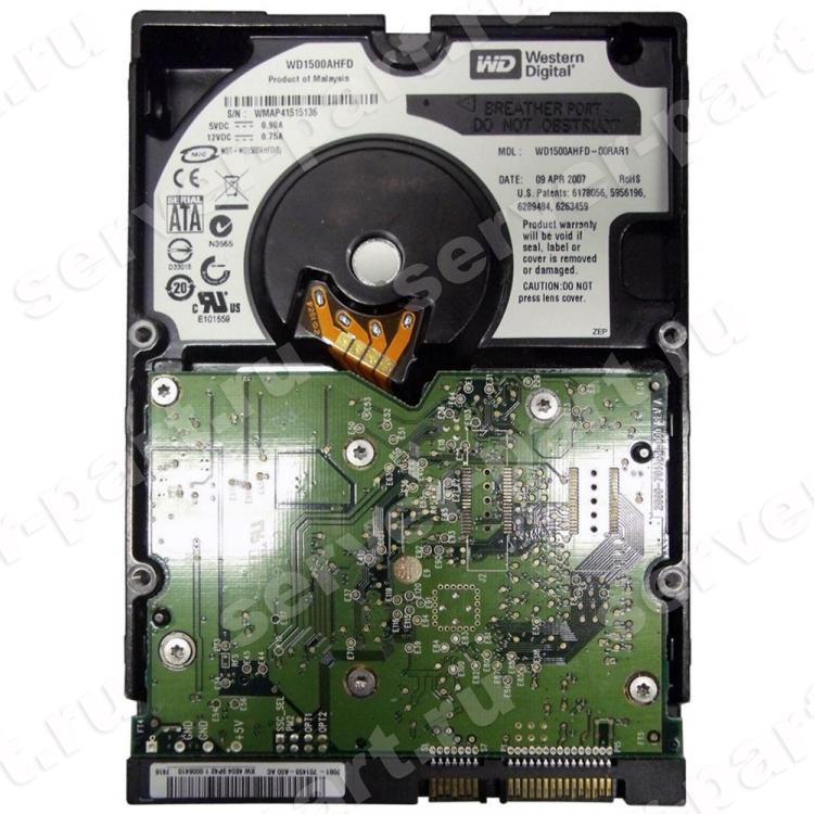 Жесткий Диск Western Digital Raptor X 150Gb (U150/10000/16Mb) NCQ SATA(WD1500AHFD-00RAR5)