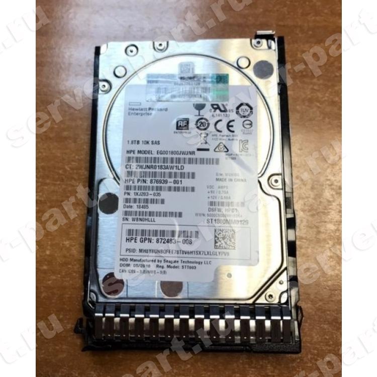 Жесткий Диск HP (Seagate) Enterprise Performance 10K HDD v9 ST1800MM0129 1.8Tb (U1200/10000/256Mb) 512e/4Kn 12G SAS 2,5" For Gen8 Gen9 Gen10 MSA2052 MSA2050 MSA2042 MSA2040 MSA1050 MSA1040(872483-008) Жесткий Диск HP (Seagate) Enterprise Performance 10K HDD v9 ST1800MM0129 1.8Tb (U1200/10000/256Mb) 512e/4Kn 12G SAS 2,5" For Gen8 Gen9 Gen10 MSA2052 MSA2050 MSA2042 MSA2040 MSA1050 MSA1040(872483-008)