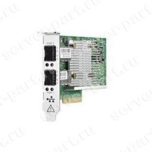 Сетевой Адаптер HP 10Gigabit Dual Port Server Adapter (Broadcom) BCM957810A1006GHP 2x10Гбит/сек Dual Channel Fibre Channel HBA LP PCI-E8x For DL160 Gen8 DL165G7 DL360e Gen8 DL360p Gen8 DL380e Gen8 DL380p Gen8 DL385p Gen8(656244-001)