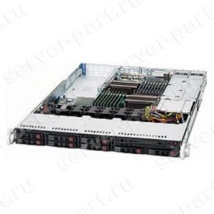 Платформа SuperMicro SuperServer Dual Socket LGA1366 i5520 12DDRIII 6xSATAII 8xHotSwap 2,5" SFF PCI-E16x 2GbLAN 6400Mhz 2x650Wt E-ATX DVD 1U 19"(SC113TQ-R650UB)