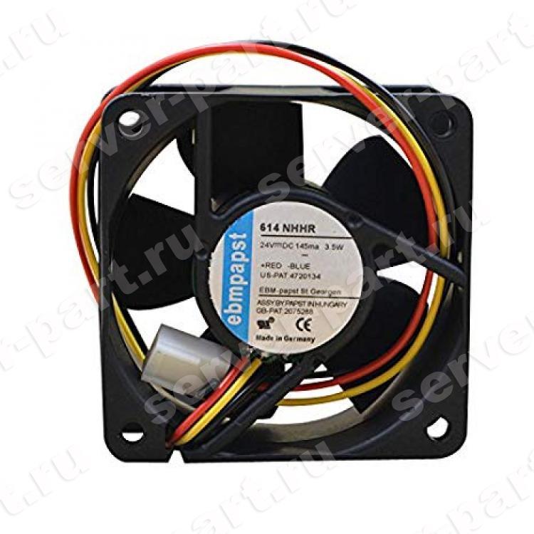 Вентилятор Ebmpapst 0.125A 24v 3W 60x60x25mm(614 NHHR)