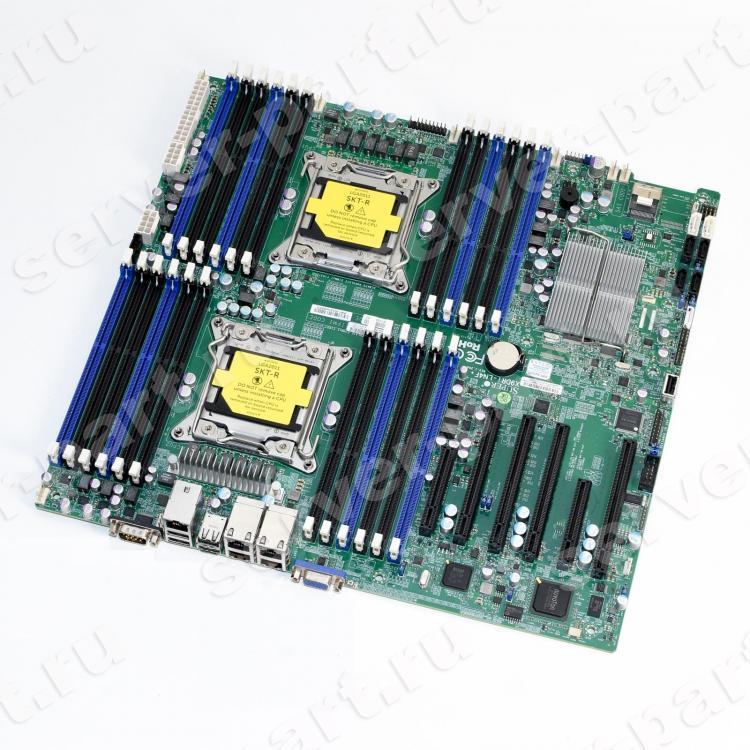 Материнская Плата SuperMicro iC602 Dual Socket 2011 24DDR3 2SATAIIII 8SATAII 4PCI-E16x3.0 2PCI-E8x SVGA 4xGbLAN IPMI E-ATX 8000Mhz For Chassis CSE-216BE1C-R920LPB CSE-825TQ-R740LPB CSE-826BE1C-R920LPB CSE-826E16-R920LP(MBD-X9DRI-LN4F+-O)