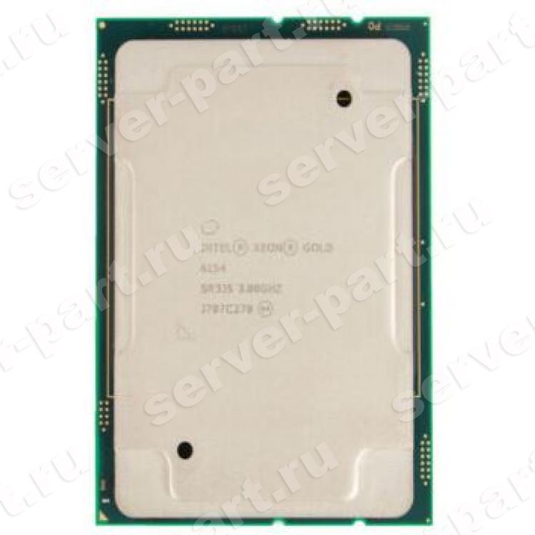Процессор Intel Xeon Gold 6154 2400(3700)Mhz L3-24,75Mb 10400 18x Core 200Wt Socket LGA3647 Skylake(SR3J5)
