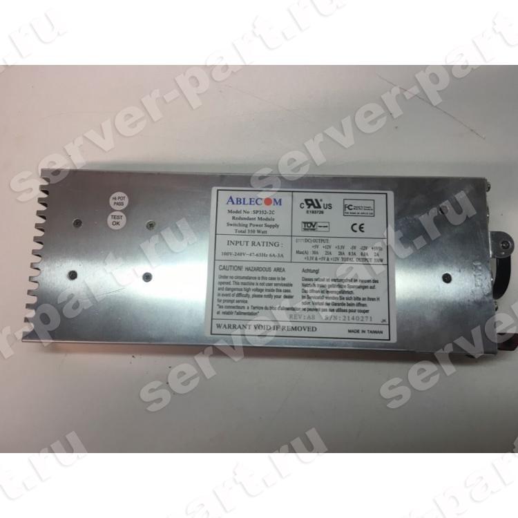 Резервный Блок Питания SuperMicro (Ablecom) 350Wt ATX 1U Для Сервера SC822R-350RC Платформы 6021H(SP352-2C)