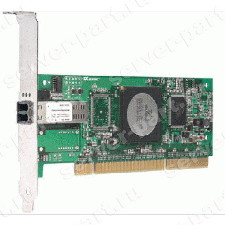 Сетевой Адаптер Qlogic 2Гбит/сек Single Port Fibre Channel HBA LP PCI/PCI-X(QLA2310FL-CK)
