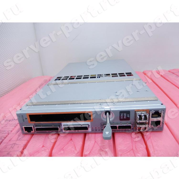 Модуль Контроллера HP Fibre Channel Node Module 7400 0(8)Gb/0(8)Gb 0(64)Gb SSD 2xSFF-8088 3xRJ45 2xSFP+ For 3PAR StoreServ 7400 7400c(QR483-63001)