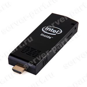 Неттоп Intel Compute Stick Atom QC Z3735F 1.83Ghz/ 2Gb DDRIIIL/ HDMI/ 32Gb eMMC/ Wi-Fi/ Bluetooth/ microSD/ 1USB2.0/ HDMI/ Windows 10(STCK1A32WFCL)