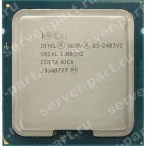Процессор Intel Xeon E5 1800Mhz (6400/L3-10Mb) Quad Core 80Wt Socket LGA1356 Ivy Bridge(E5-2403 V2)