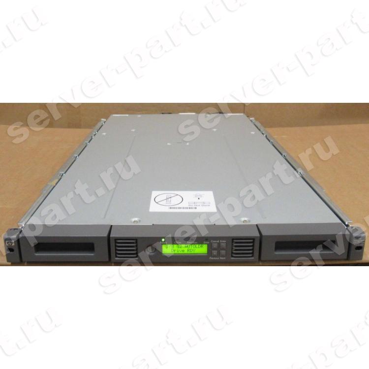 Ленточный Автозагрузчик HP StoreEver 1/8 G2 Tape Autoloader Ultrium 448 SCSI LTO2 200/400Gb 1xDrive 2xMagazines 8xSlots SAS 80Wt 19" 1U(AH164A)