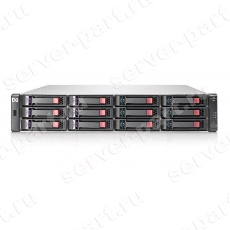 Система Хранения HP P2000 G3 iSCSI MSA Dual Controller LFF Array System 12xSAS/SATA LFF 3,5'' I/O 2xControllers iSCSI 2x595Wt 2U(BK830B)