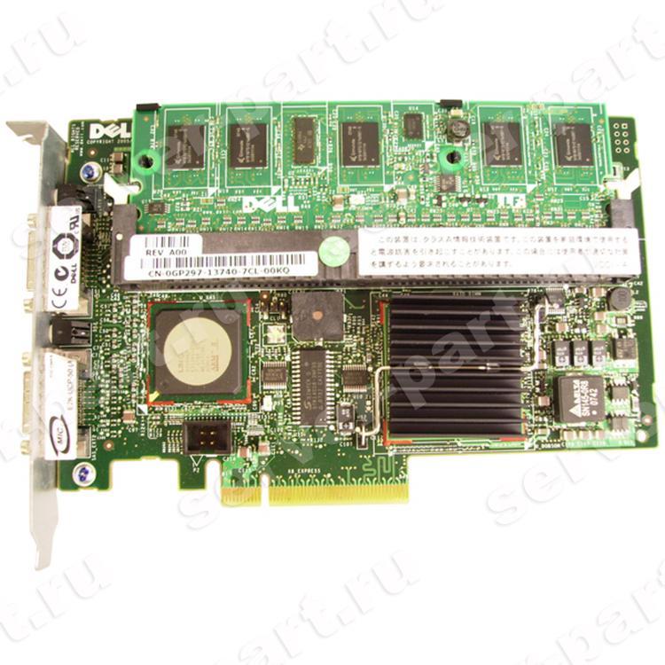 Контроллер SAS RAID Dell 256Mb BBU LSISAS1068 Ext-2xSFF8470 8xSAS/SATA RAID50 U300 PCI-E8x(UT568)