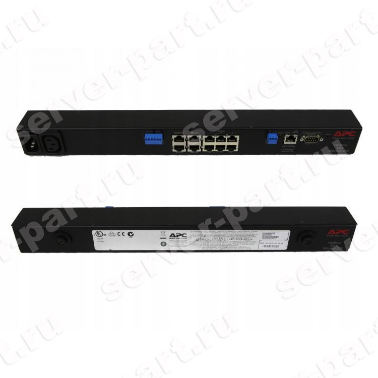 Контроллер Датчиков APC NetBotz Rack Monitor 200 With 120/240V Power Supply 6xSensors 1xRJ45 RS-232 RS-485 1U 19"(NBRK0200)