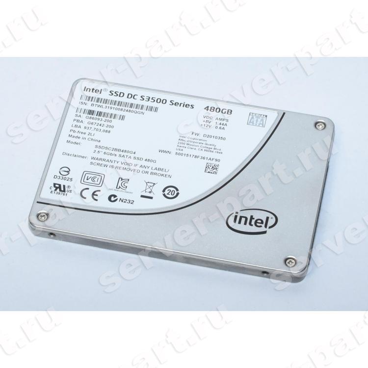 SSD Intel SSD DC S3500 Series 480Gb TRIM MLC 6G SATAIII 2 5 7mm SSDSC2BB480G4