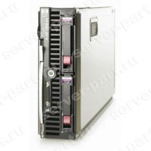 Сервер HP Blade BL465c G5 AMD Opteron 2378 QC 2400Mhz/ DualS1207(F)/ 4Gb(64Gb) DDR2/ Video/ 2LAN1000/ 2SAS SFF/ 0x36(900)Gb/10(15)k SAS/ 7UBlade(494261-B21)