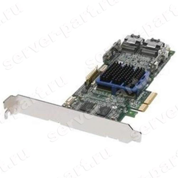 Контроллер SAS RAID Adaptec 128Mb Int-2xSFF8087 8xSAS/SATA RAID60 U300 LP PCI-E4x(ASR-3805/128Mb)