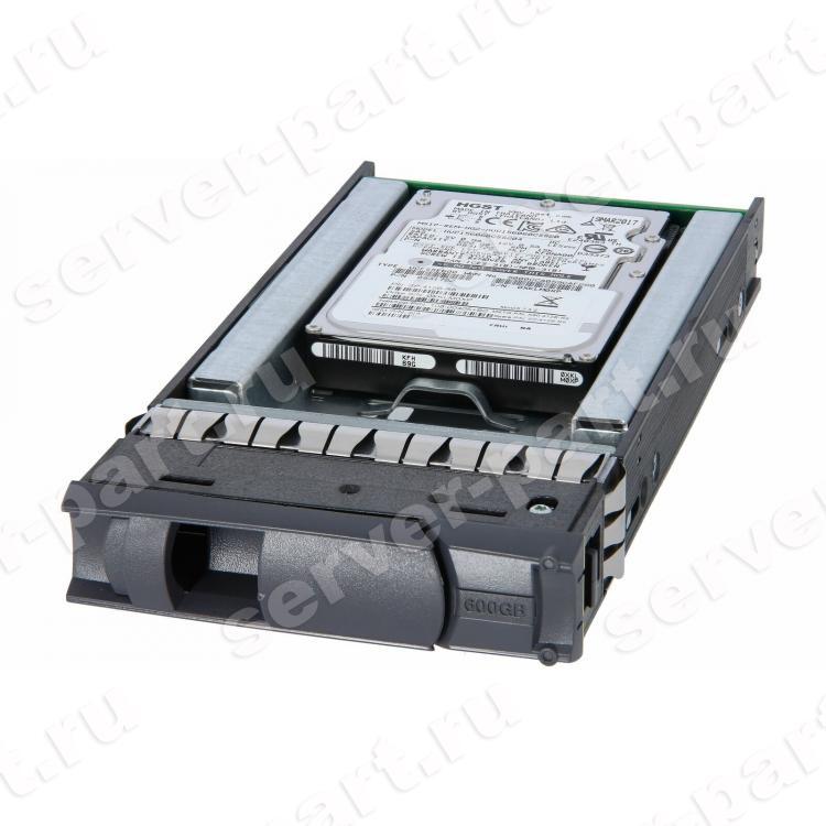 Жесткий Диск Network Appliance (NetApp) (HGST) Ultrastar C10K1800 HUC101860CSS204 600Gb (U1200/10520/128Mb) Secure Erase 512n 12G SAS 2,5" To 3,5" For DS4243 DS4246 FAS2220 FAS2240 IBM EXN3000(108-00405+B0)