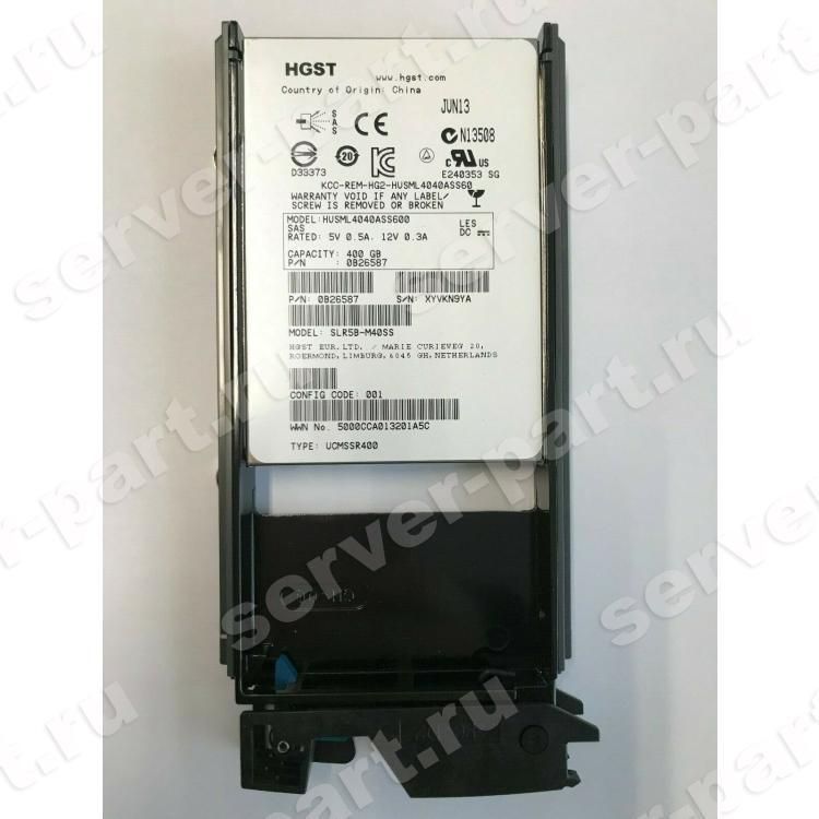 Твердотелый Накопитель SSD SAS Hitachi (HGST) Ultrastar SSD400M 400Gb MLC U600 6G SAS 2,5" For HP P9500(HUSML4040ASS600)
