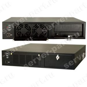 19" корпус 2U, Для полноразмерной объединительной платы формата PICMG 1.0, 2 х 8 см кулер, Источник питания ACE-A130B 300Вт ATX(RACK-220GW/A130B)