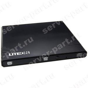 Привод DVD-RW Lite-On 5x(DVD-RAM)/6x(DL)/6x(R9)/8x8x16x/24x/24x/24x DVD-RAM Dual Layer USB2.0 EXT(eBAU108)