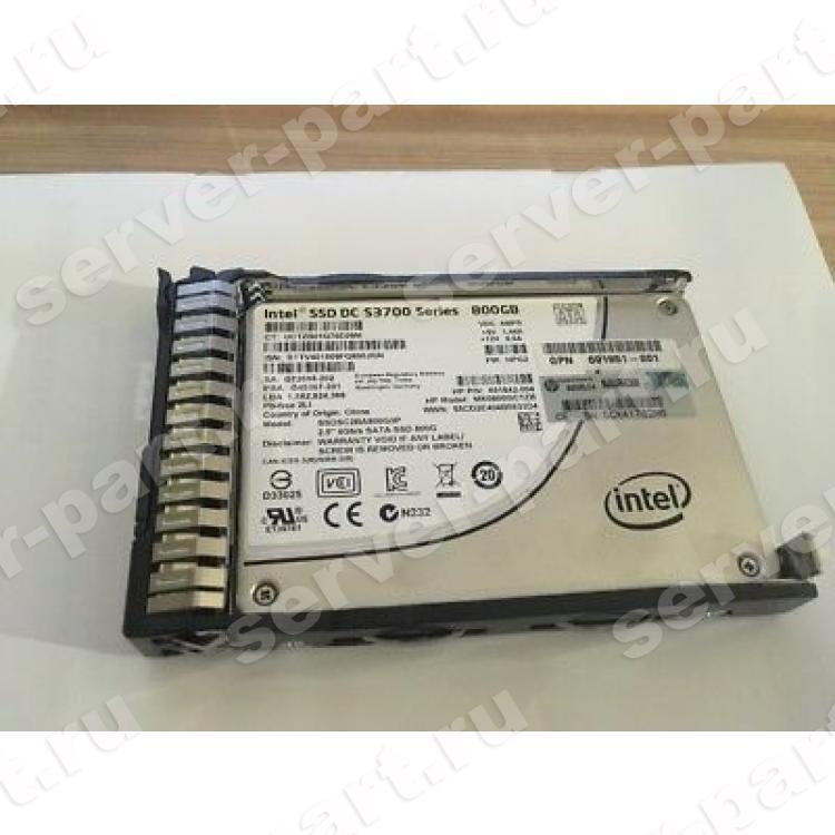Твердотелый Накопитель SSD HP (Intel) SSD DC S3700 Series SSDSC2BA800G3P 800Gb TRIM MLC 6G SATAIII 2,5" 7mm For Gen7 Gen8 Gen9 Gen10(691868-B21)